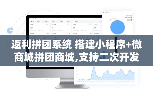 返利拼团系统 搭建小程序+微商城拼团商城,支持二次开发