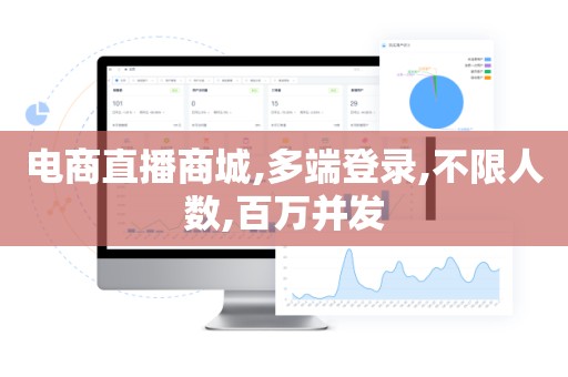 电商直播商城,多端登录,不限人数,百万并发